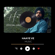 Haaye Ve (Official Video) Ammy Virk _ Raj,SunnyVik,Navjit,Ketika _ Latest Punjabi Songs_ Jjust Music ( 256kbps cbr ) Haaye Ve (Official Video) Ammy Virk _ Raj,SunnyVik,Navjit,Ketika _ Latest Punjabi Songs_ Jjust Music ( 256kbps cbr )